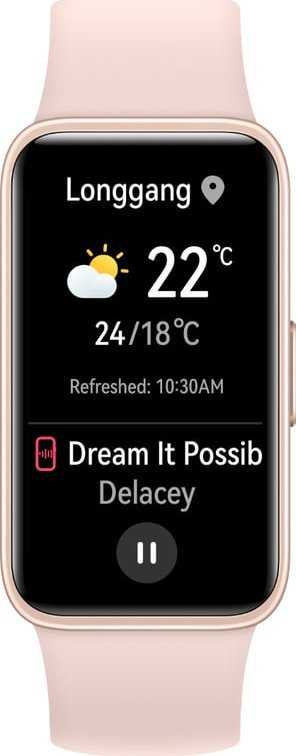 Išmanioji apyrankė Huawei Band 8, Rožinės spalvos