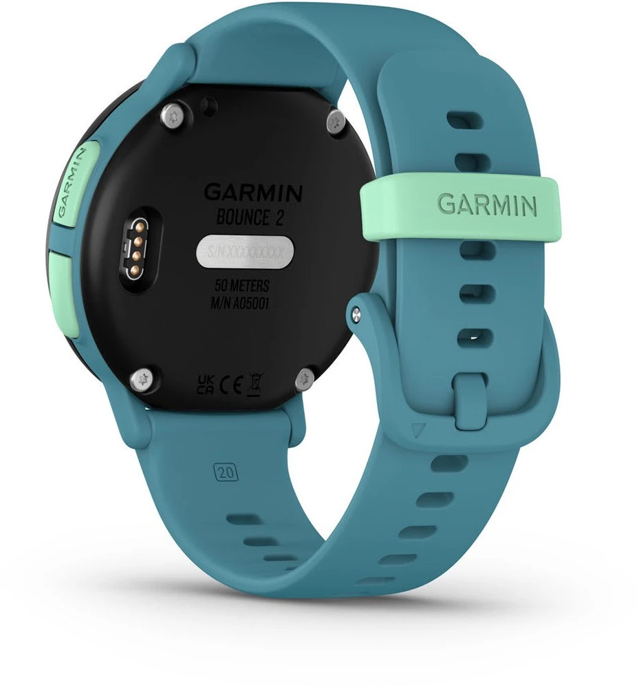 Išmanusis laikrodis Garmin Bounce 2, Turkio spalvos