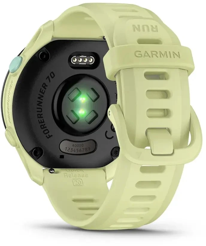 Išmanusis laikrodis Sportinis laikrodis Garmin Forerunner 70 Geltonas (010-04307-02)