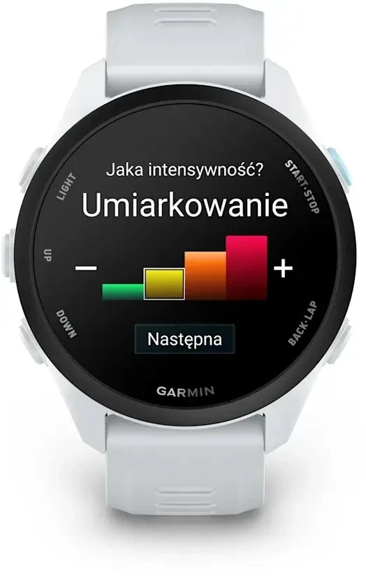 „Garmin Forerunner 70“ išmanusis laikrodis, baltos spalvos