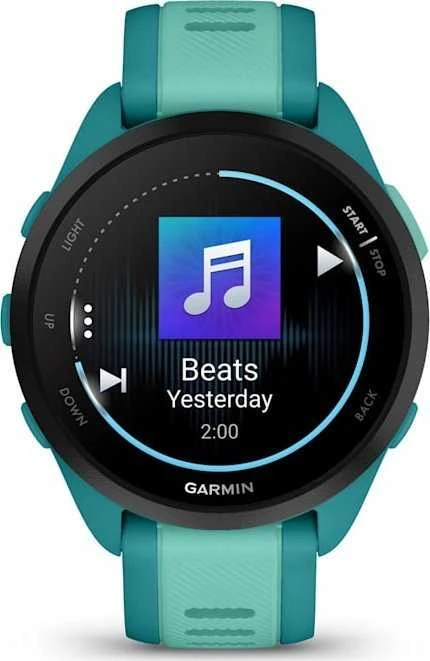 Išmanusis laikrodis Garmin Forerunner® 165 Music, Turkio / žalsvai mėlynos spalvos