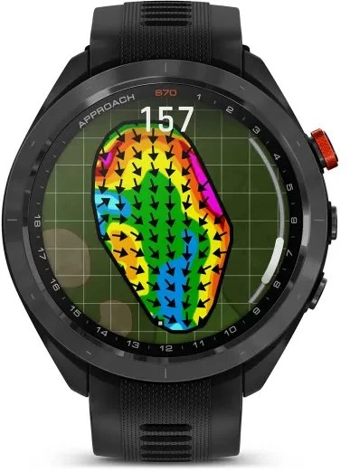 Išmanusis laikrodis Garmin Approach S70, 47mm, Golf GPS, Juodas, EU/AUS/NZ