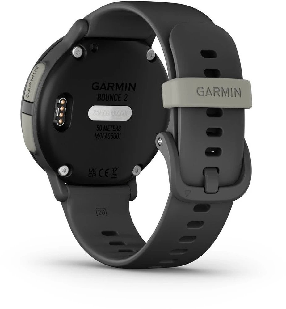 Išmanusis laikrodis Garmin Bounce 2, Skalūno pilkos spalvos
