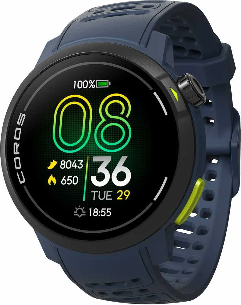 Išmanusis laikrodis Coros Watch Pace Pro, 46 mm, Mėlynas