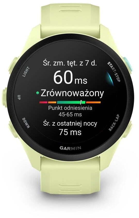 Išmanusis laikrodis Sportinis laikrodis Garmin Forerunner 70 Geltonas (010-04307-02)