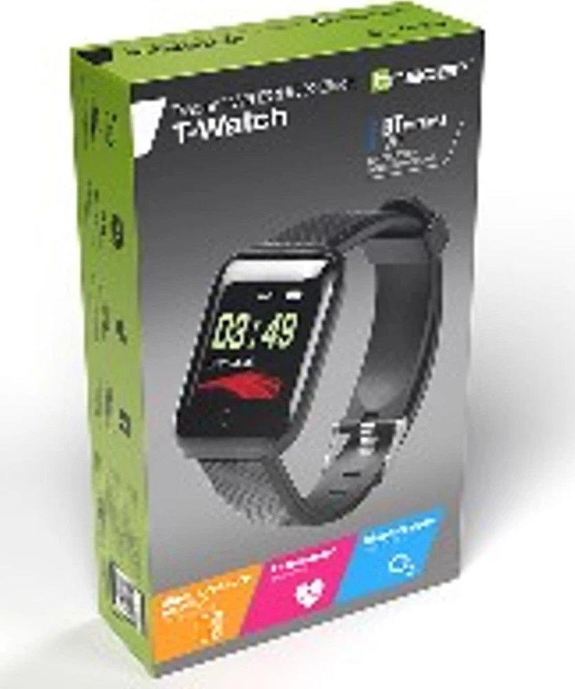 Išmanusis laikrodis Tracer T-Watch TW6 ECHO X, Juodos spalvos