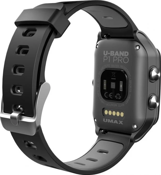 Išmanusis laikrodis Umax U-Band P1 PRO Juodas (UB521)