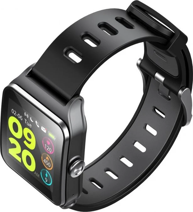 Išmanusis laikrodis Umax U-Band P1 PRO Juodas (UB521)