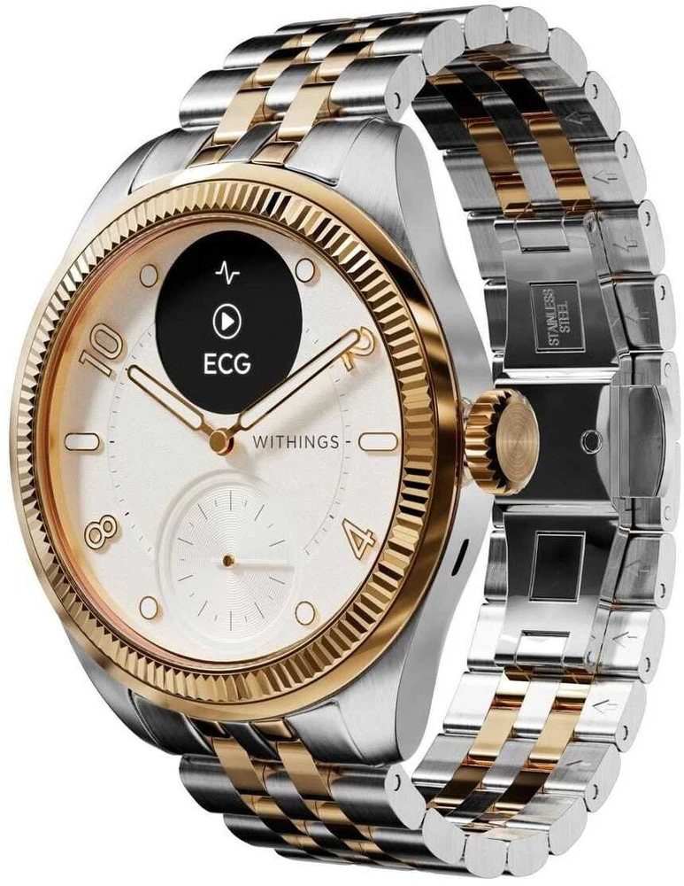 Išmanusis laikrodis Withings Scanwatch Nova Brilliant 39mm Gold
