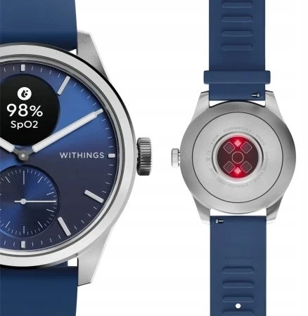 Išmanusis laikrodis WITHINGS SAS Scanwatch 2 Mėlyna (HWA10- modelis 12-All-Int)