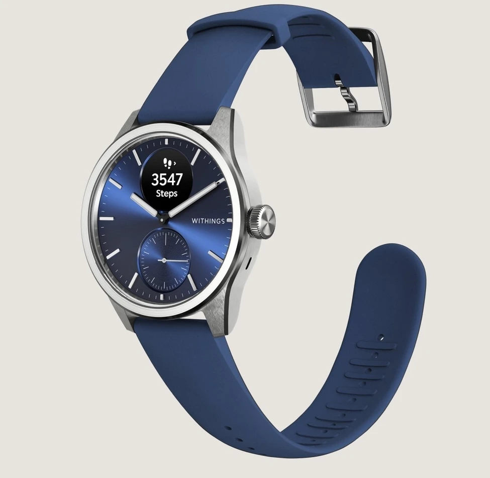 Išmanusis laikrodis WITHINGS SAS Scanwatch 2 Mėlyna (HWA10- modelis 12-All-Int)