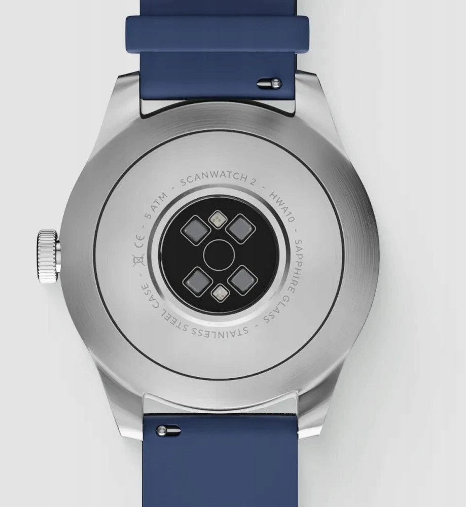 Išmanusis laikrodis WITHINGS SAS Scanwatch 2 Mėlyna (HWA10- modelis 12-All-Int)