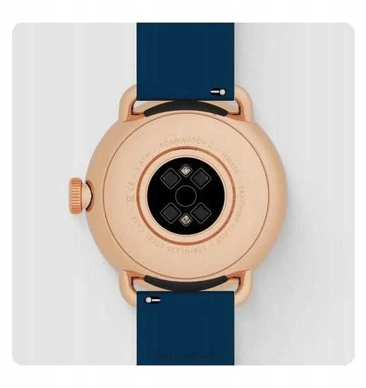Išmanusis laikrodis Carruzzo Withings ScanWatch 2 1,6 cm (0.63″) OLED 38 mm Hibridas „Rose Gold“ GPS (palydovinis)
