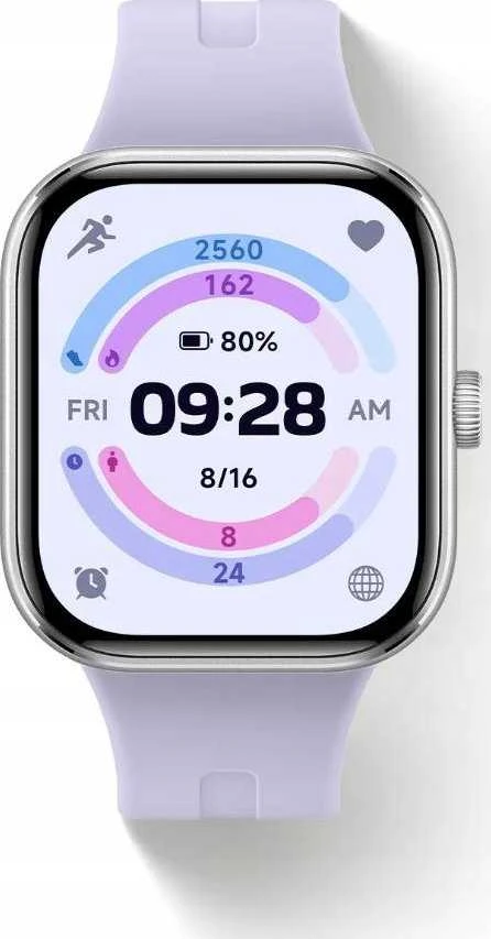 Išmanusis laikrodis Xiaomi Redmi Watch 5, Levandų spalvos