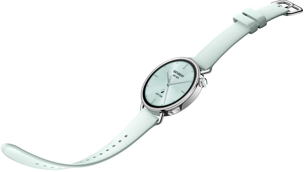 Išmanusis laikrodis Xiaomi Watch S4 41 mm, Mėtų žalios spalvos
