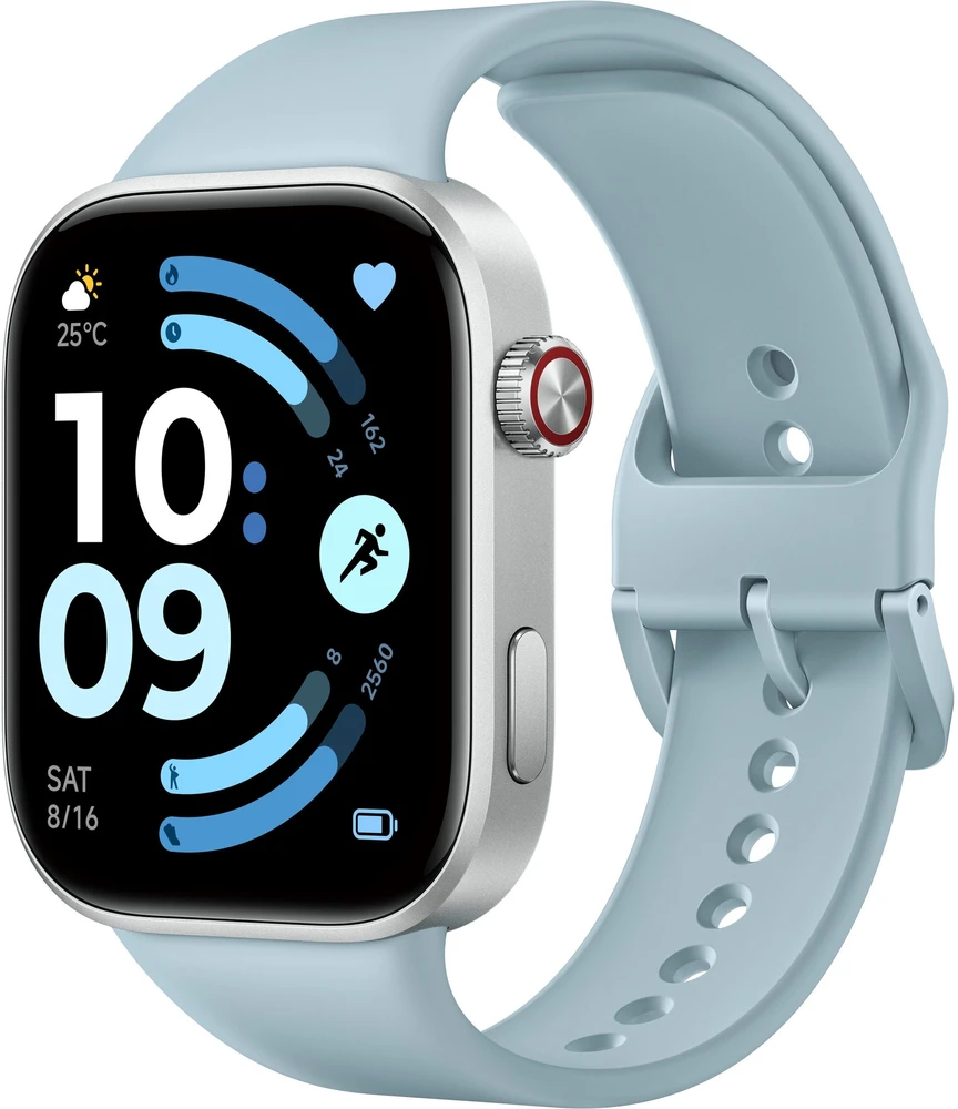 Išmanusis laikrodis Xiaomi REDMI Watch 6 | Smart watch | GPS (satellite) | AMOLED | 2.07" | Atsparus vandeniui | Glacier Mėlyna
