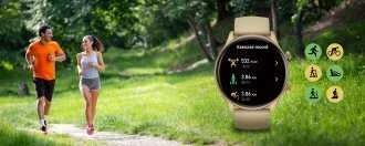 Zeblaze Btalk 3 Plus išmanusis laikrodis (auksinis)