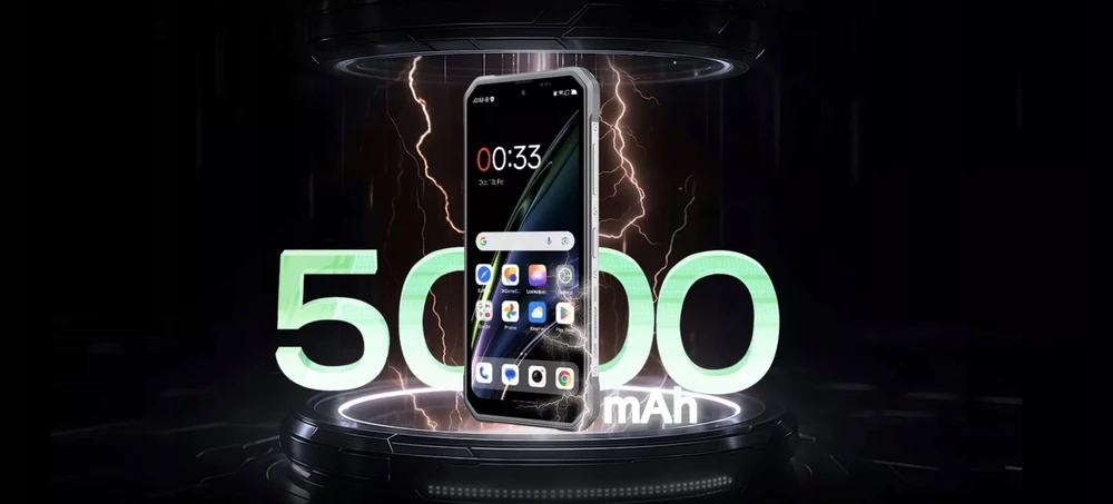 Išmanusis telefonas Blackview FORT100 4G 8/128GB Juodas (FORT100 8/128 Juodas)