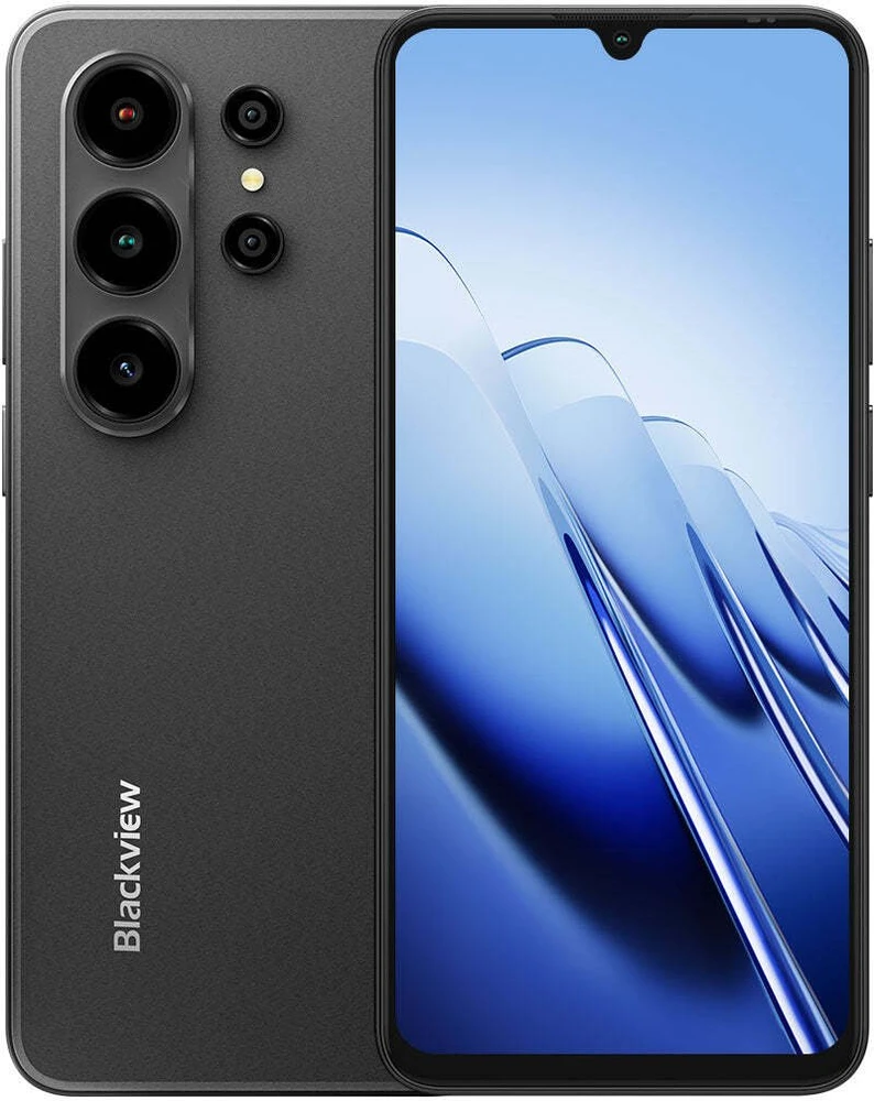 Išmanusis telefonas Blackview WAVE 10 8/128GB Juodas (WAVE10 8/128 Juodas)