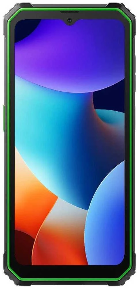 Blackview Rugged BV4800Pro LTE 6.56" HD+IPS 720x1612 60Hz GORILLA GLASS 5 T606 Aštuonių branduolių 1.6GHz 4GB/128GB KAMERA Priekinė 8MP Galinė 16MP+2MP 5180mAh Android 15 5180mAh Be įkroviklio Žalias