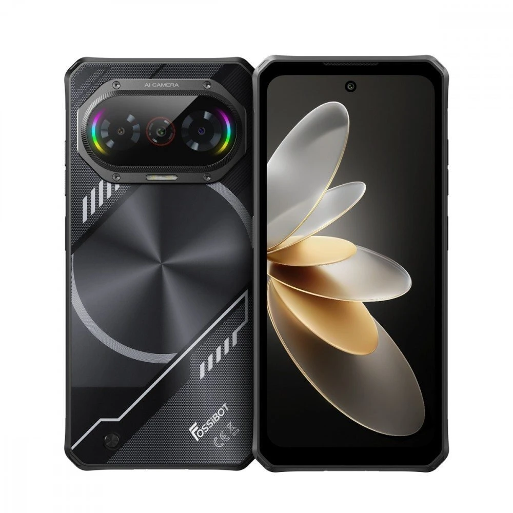 Fossibot „Išmanusis telefonas f114“ juodas ch