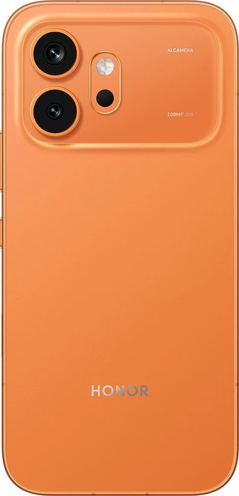 Honor 600 5G 16,7 cm (6,57 colio) Dviguba SIM kortelė „Android“ 16.0 USB C tipo 8 GB 512 GB 6400 mAh Oranžinis