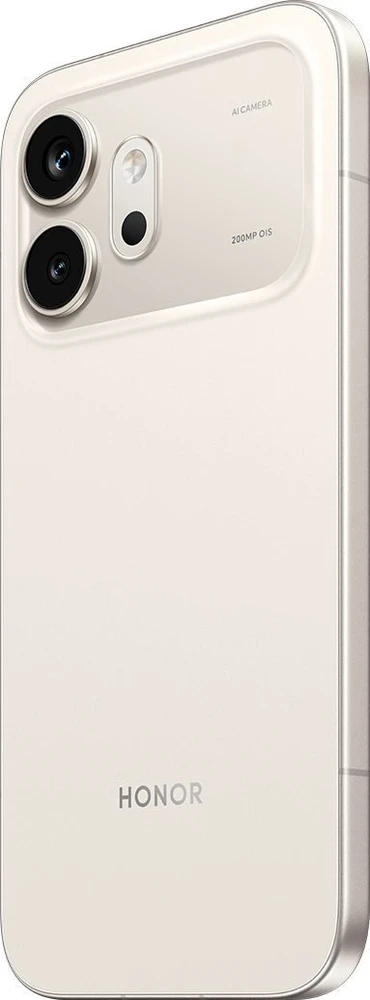 „Honor 600 5G“ 16,7 cm (6,57 colio) dviejų SIM kortelių „Android 16.0“ USB C tipo 8 GB 512 GB 6400 mAh auksinis, Baltas