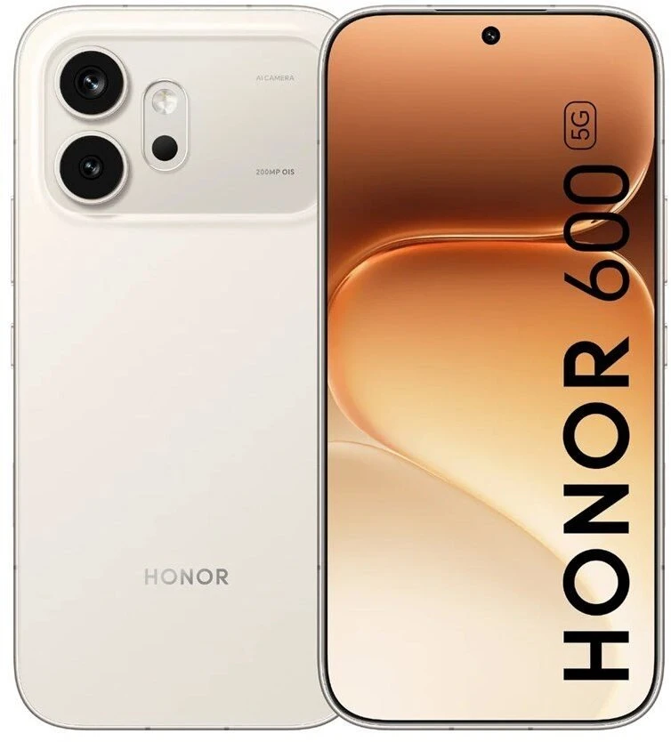 „Honor 600 DS 5G 8/256“ auksinis išmanusis telefonas