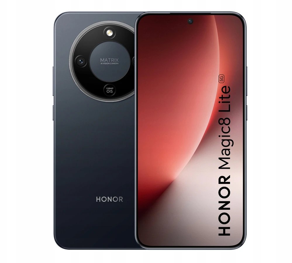 Išmanusis telefonas Honor Magic8 Lite 5G Dual Sim 8GB RAM 512GB – Midnight Juodas