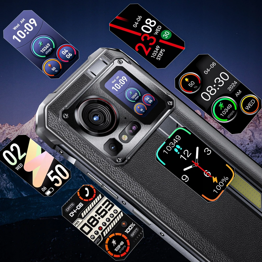 HOTWAV Hyper 7 Pro smartphone (juodas)