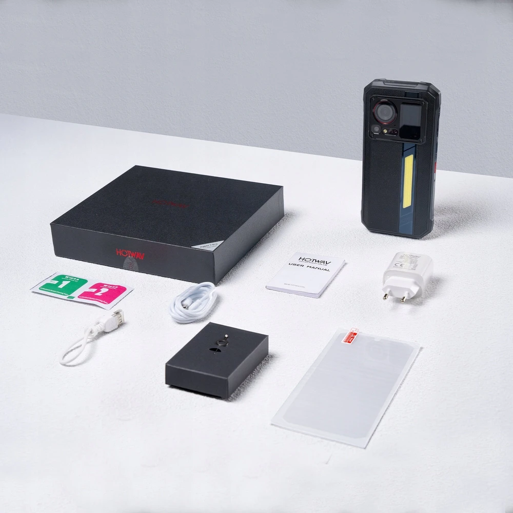 HOTWAV Hyper 7 Pro smartphone (juodas)