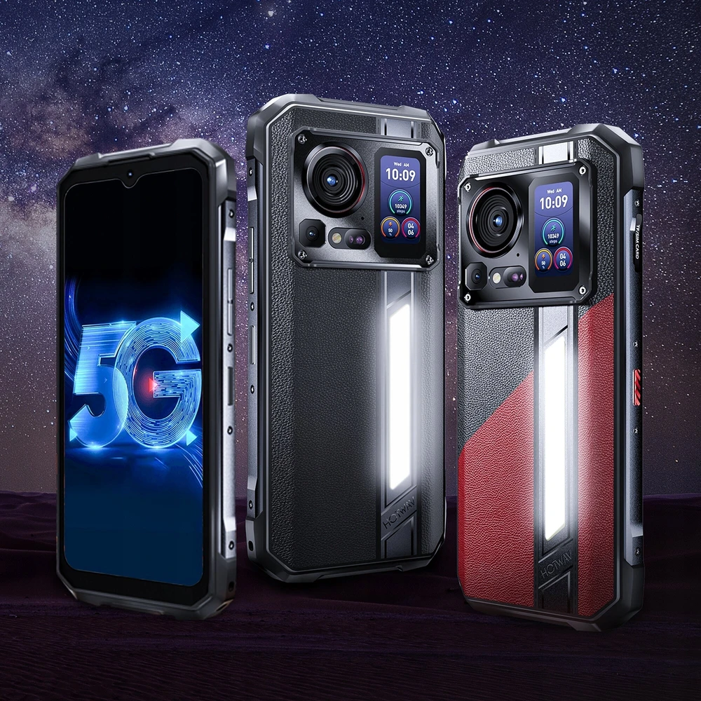 Išmanusis telefonas „HOTWAV Hyper 7 Pro“ (raudonas)