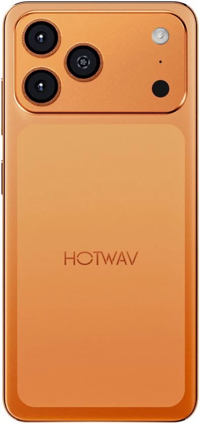 HOTWAV A17 Pro Max Išmanusis telefonas (Oranžinis)