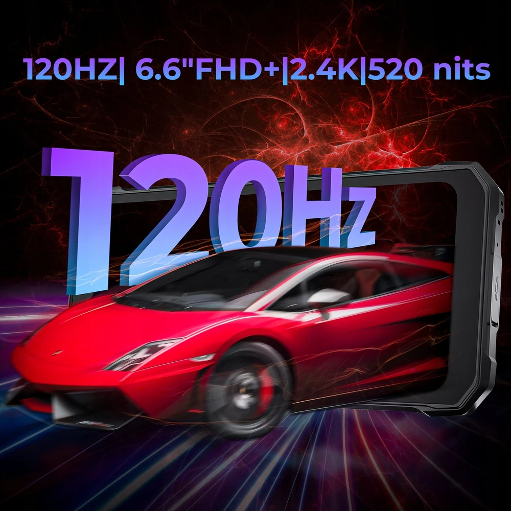 HOTWAV Hyper 7 Pro smartphone (juodas)