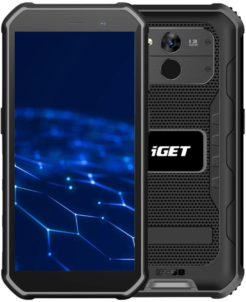 Išmanusis telefonas iGET iGET T1 Juodas
