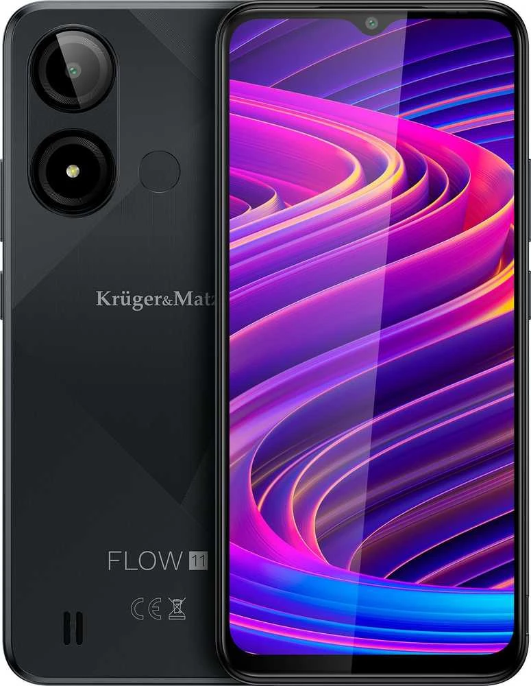 Kruger & Matz FLOW 11 juodas išmanusis telefonas