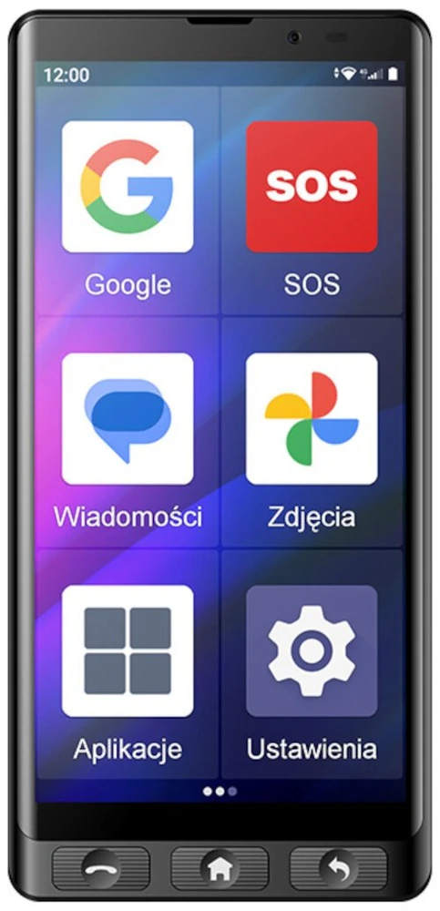 Maxcom MS601 4/64GB LTE juoda