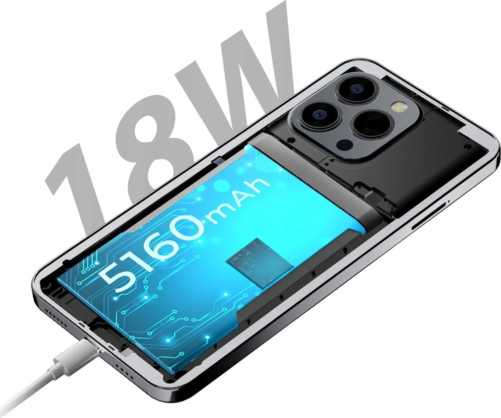 Išmanusis telefonas HOTWAV Note 13 Pro – 6.6 colių 8+8/256 GB juodas
