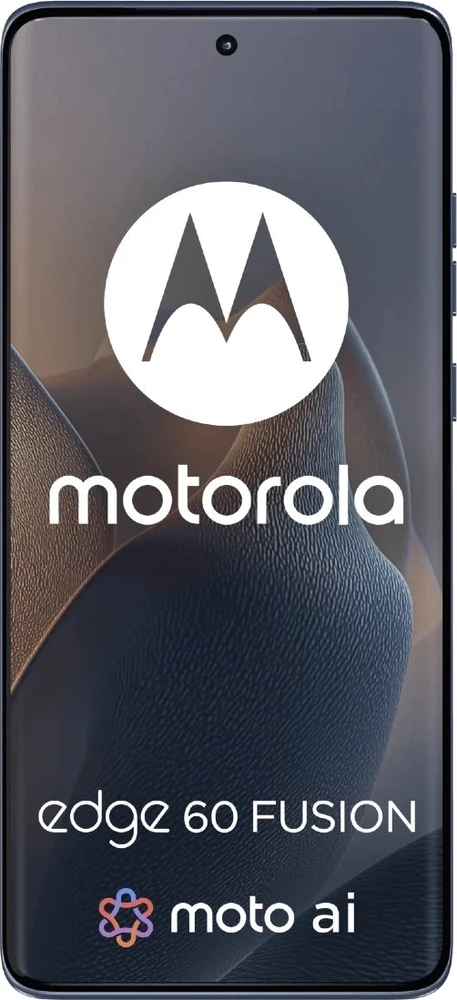 „Motorola edge 60 fusion“ 16,9 cm (6,67 colio) dviejų SIM kortelių „Android 15“ 5G USB C tipo 8 GB 256 GB 5200 mAh Pilkas