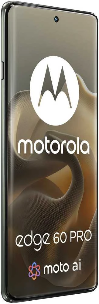 Išmanusis telefonas Motorola Edge 60 Pro (5G) 6.7'', 12/512GB, 6000 mAh, IP68, eSIM, Žalsvai pilkas