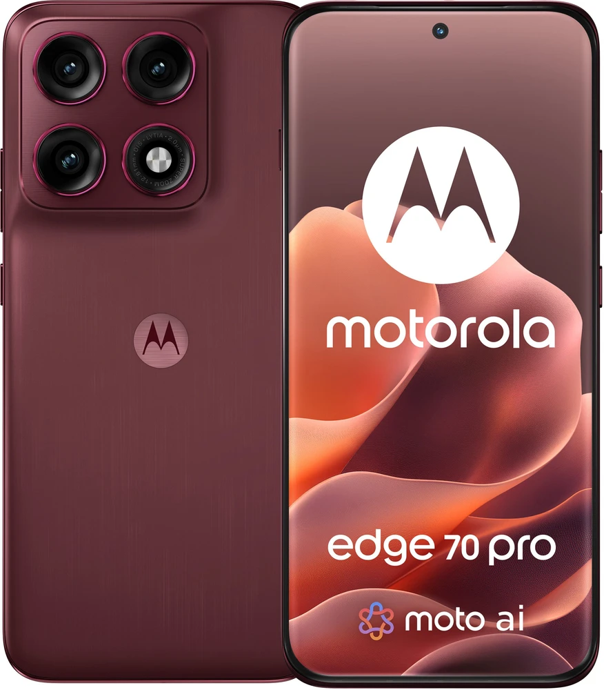 Motorola XT2607-1 Moto Edge 70 Pro 5G 8GB RAM 256GB – Raudona