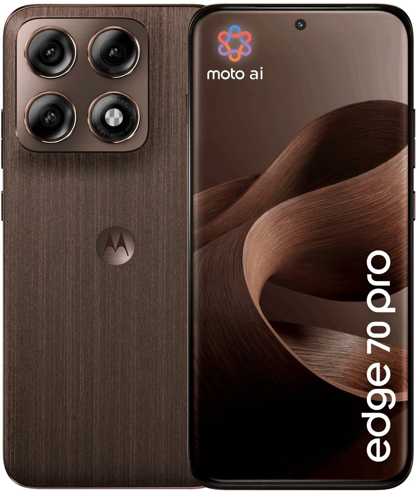 Išmanusis telefonas Motorola Edge 70 Pro 5G 12/512GB Ruda (PBC20089SE)