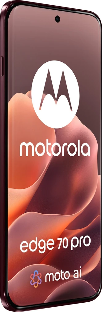 „Motorola edge 70 Pro“ 8/256 GB „Android 16“ išmanusis telefonas „Zinfandel“