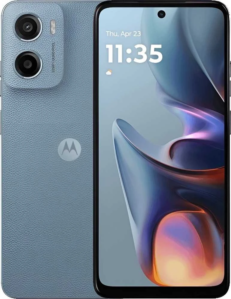 Motorola Moto e15 6,67 colių dviejų SIM kortelių Android 14 Edition Go 4G USB Type-C 2 GB 64 GB 5200 mAh Misty Mėlyna