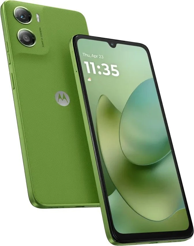 „Motorola Moto G06“ 17,5 cm (6,88 colio) Dviguba SIM kortelė „Android 15“ 4G USB C tipo 4 GB 256 GB 5200 mAh Žalias