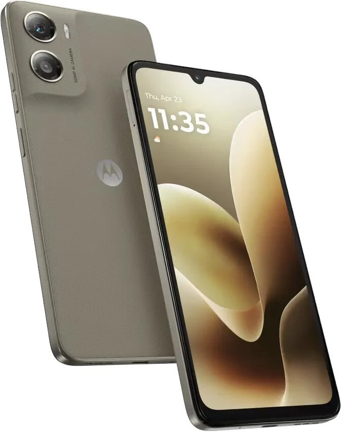 Motorola moto G06 6.88" dviejų SIM kortelių „Android“ 15, USB C tipo, 4 GB, 64 GB, 7000 mAh, lauro ąžuolo spalvos