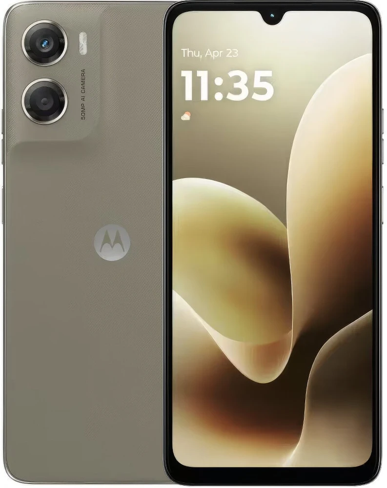 Motorola moto G06 6.88" dviejų SIM kortelių „Android“ 15, USB C tipo, 4 GB, 64 GB, 7000 mAh, lauro ąžuolo spalvos