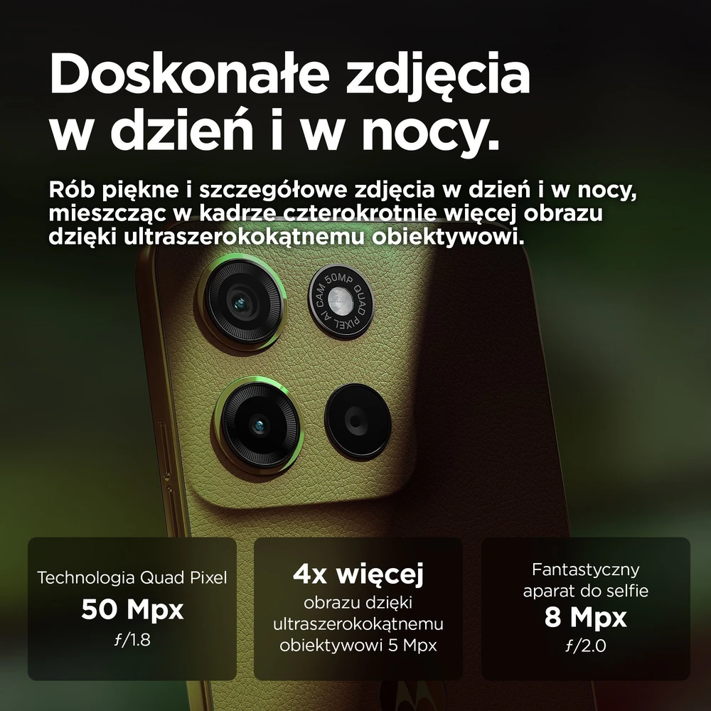Motorola moto g15 power 17,1 cm (6,72 colio) Dviguba SIM kortelė „Android 15“ 4G USB C tipo 8 GB 256 GB 6000 mAh Žalias