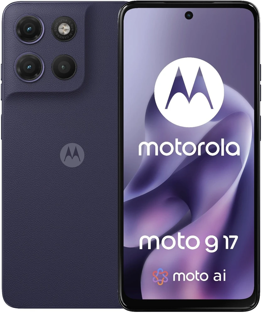 Motorola G17 4/128GB Evening Mėlyna