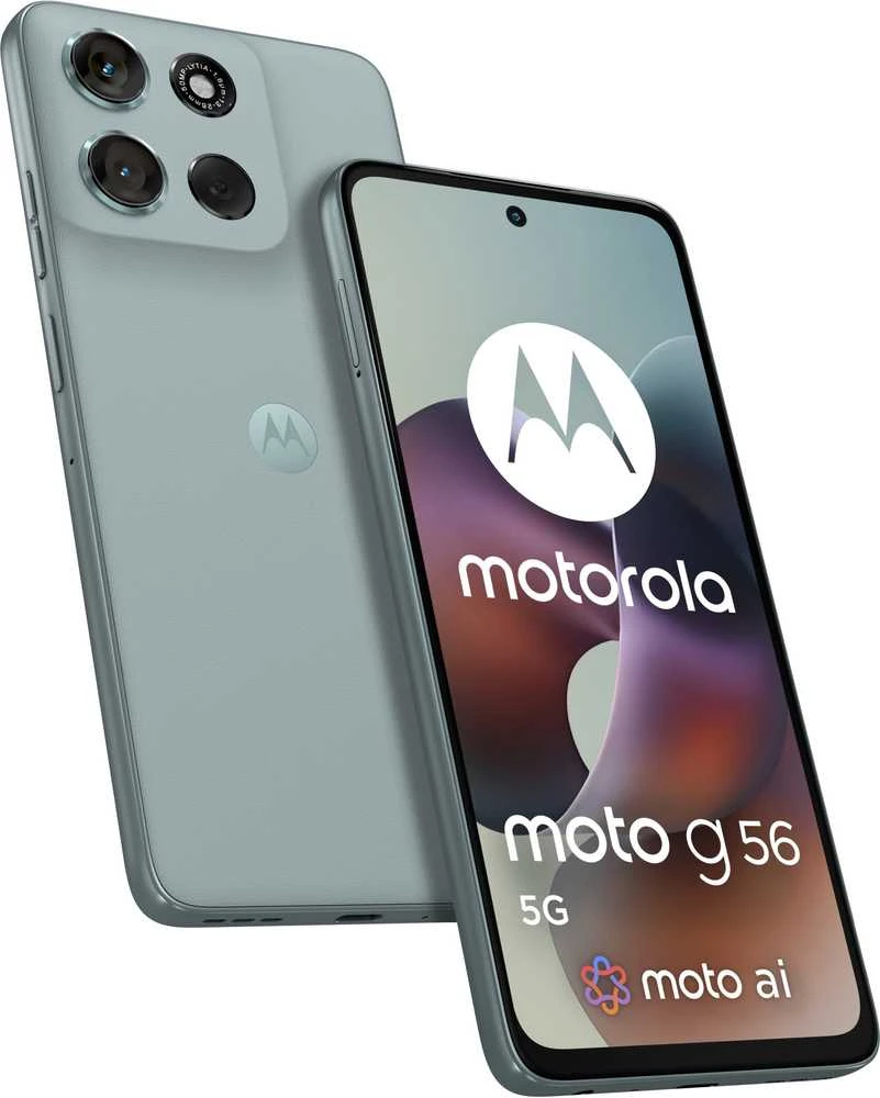 Išmanusis telefonas Motorola moto G56 (8-256 GB) pilkas mist